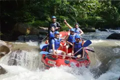 Rafting Activity with Half Day Tour in Bali